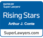 Super Lawyers rating badge for legal excellence - Arthur J. Conte | Hyl Conte Law, PLLC